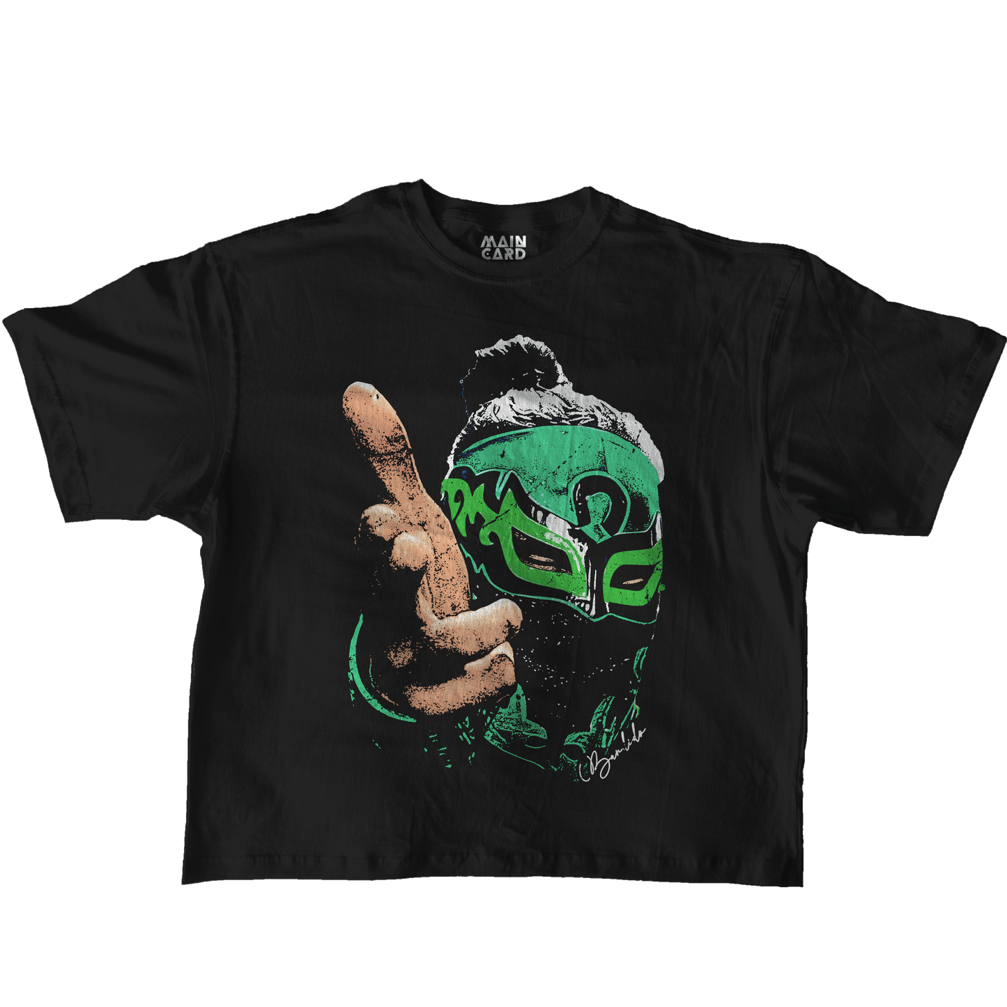 Playera Oversize Bandido Big Face