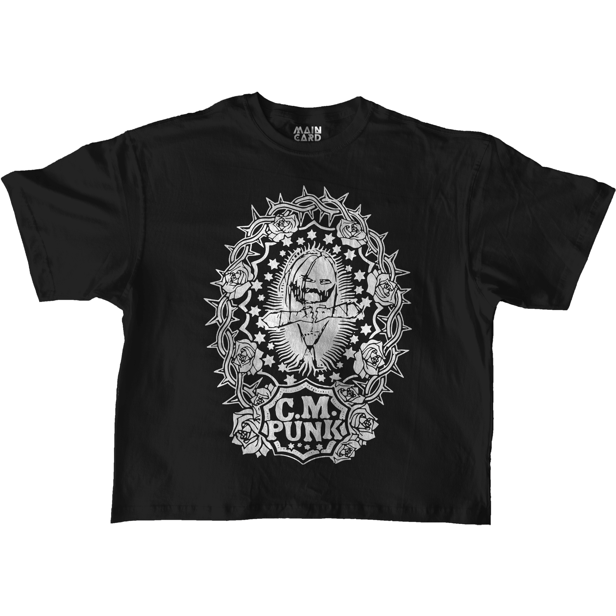 Playera Oversize CM Punk Straight Edge Society – Main Card Co.