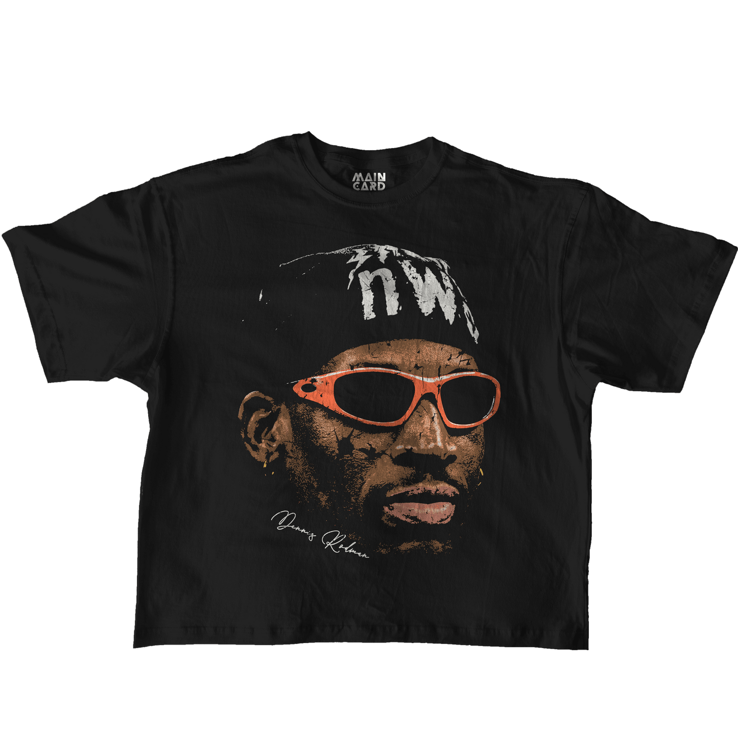 Playera Oversize Dennis Rodman NWO Big Face