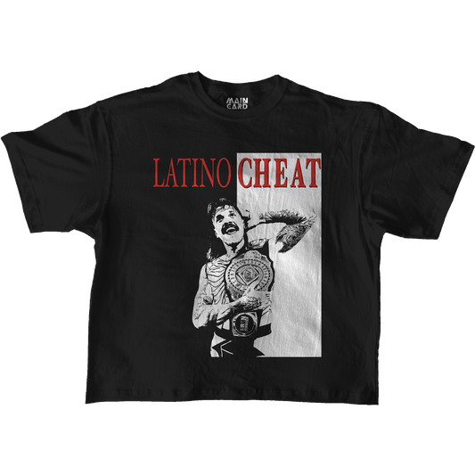 Playera Oversize Dominik Mysterio Latino Cheat Scarface