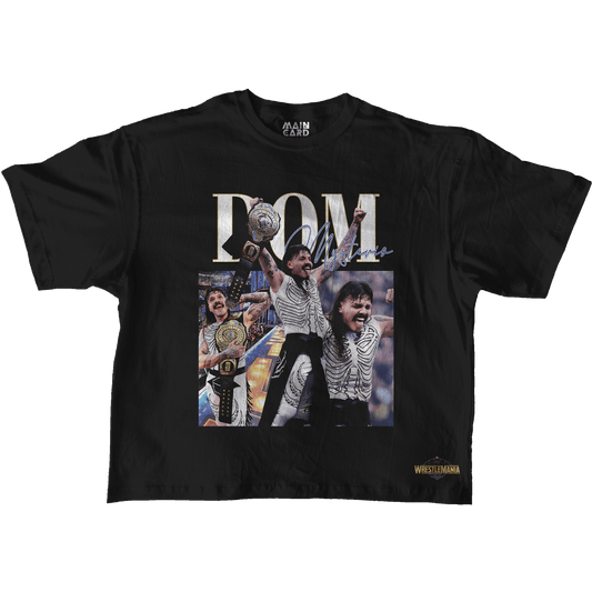 Playera Oversize Dominik Mysterio WM 41 Stars