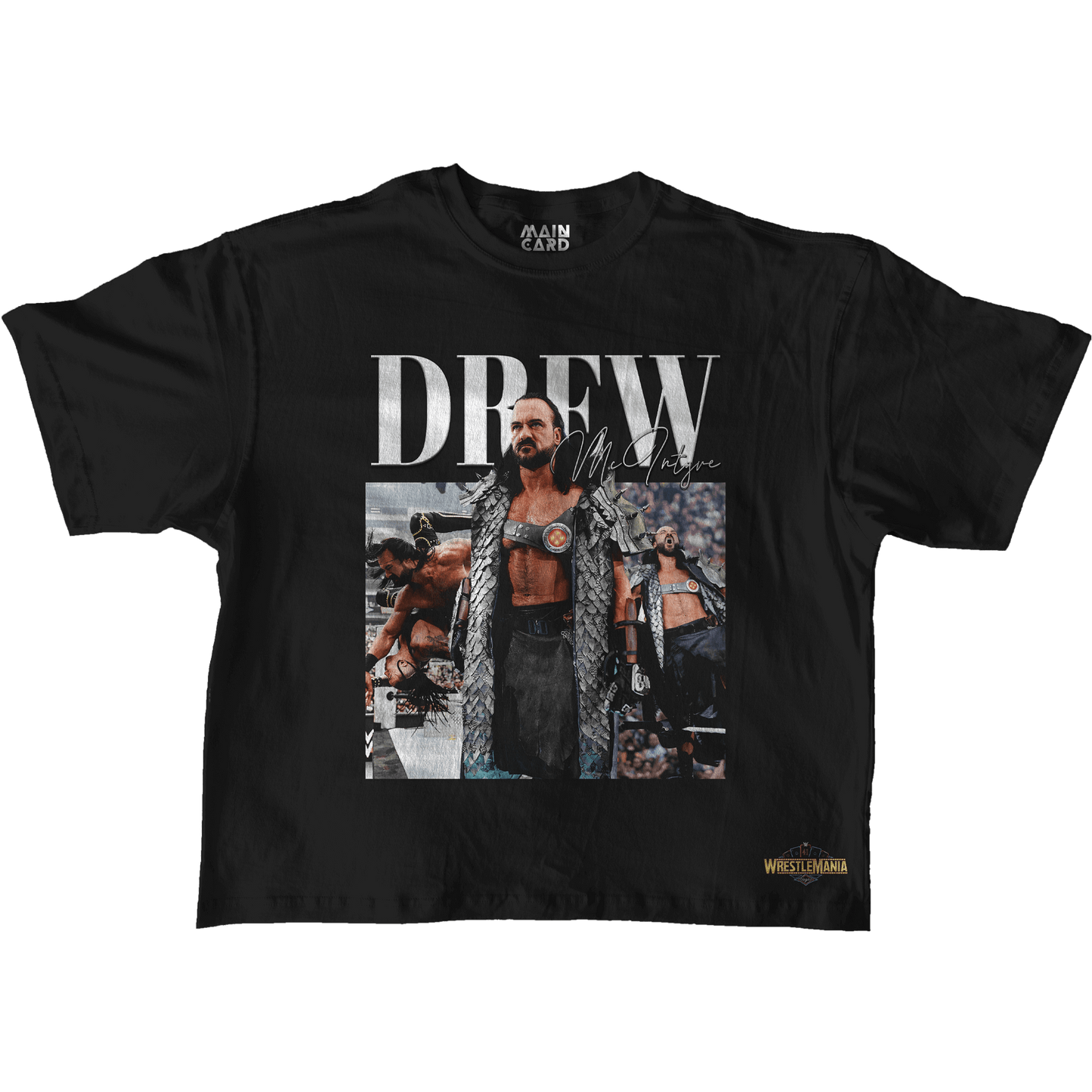 Playera Oversize Drew McIntyre WM 41 Stars