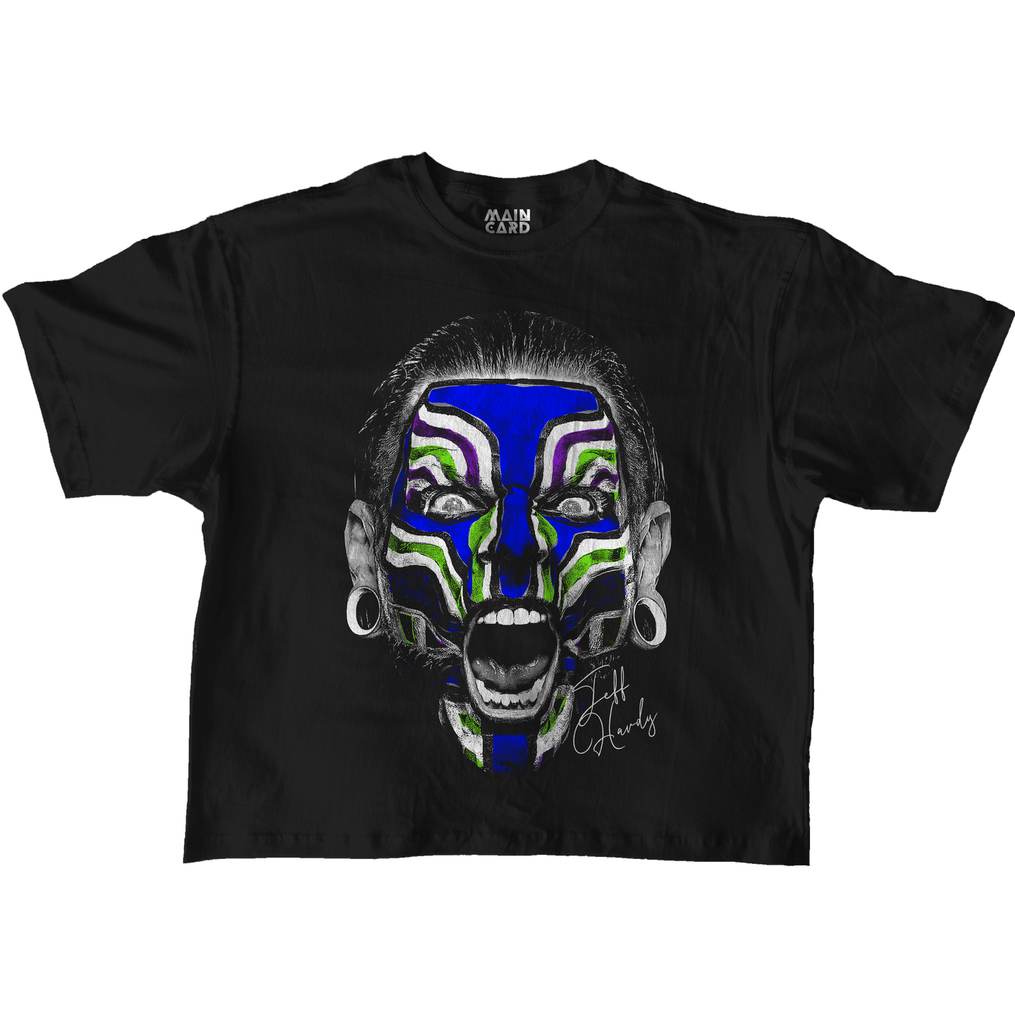 Playera Oversize Jeff Hardy Big Face