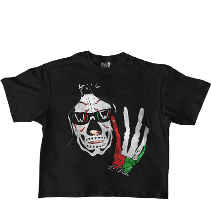 Playera Oversize La Parka WCW LWO Big Face