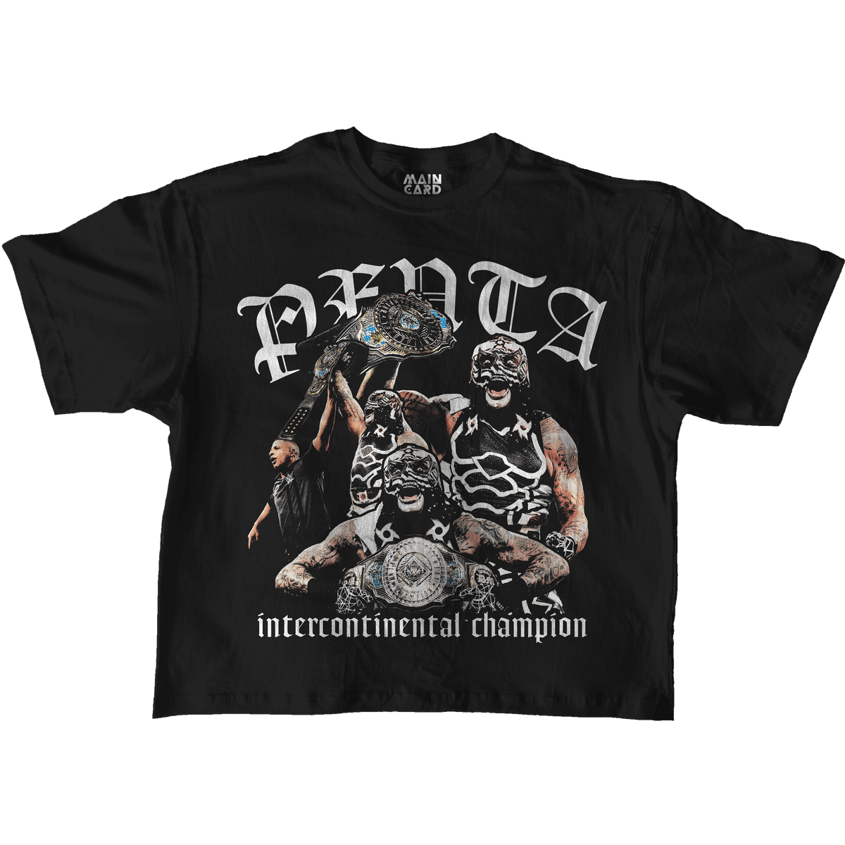 Playera Oversize Penta Champion Rawline