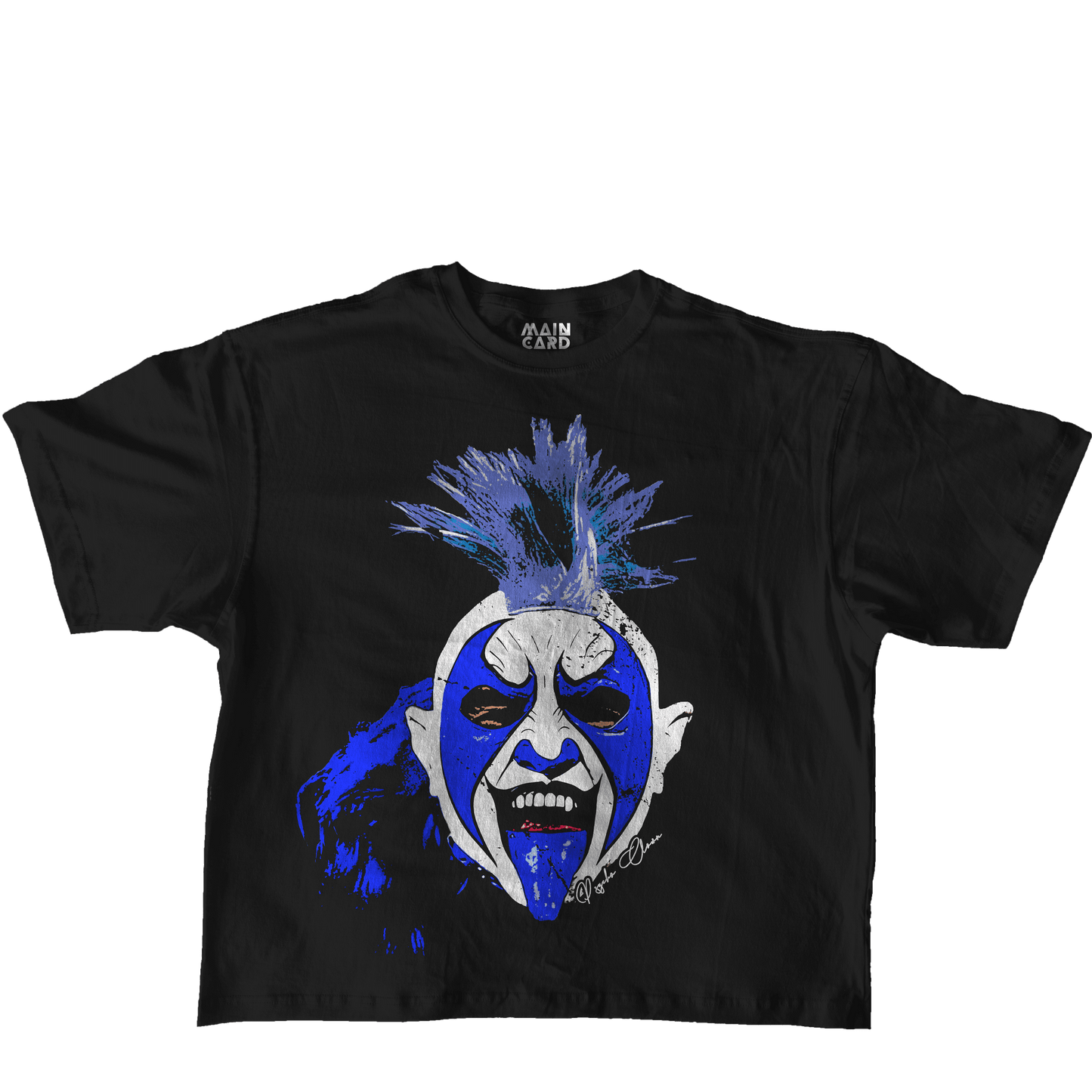 Playera Oversize Psycho Clown Big Face