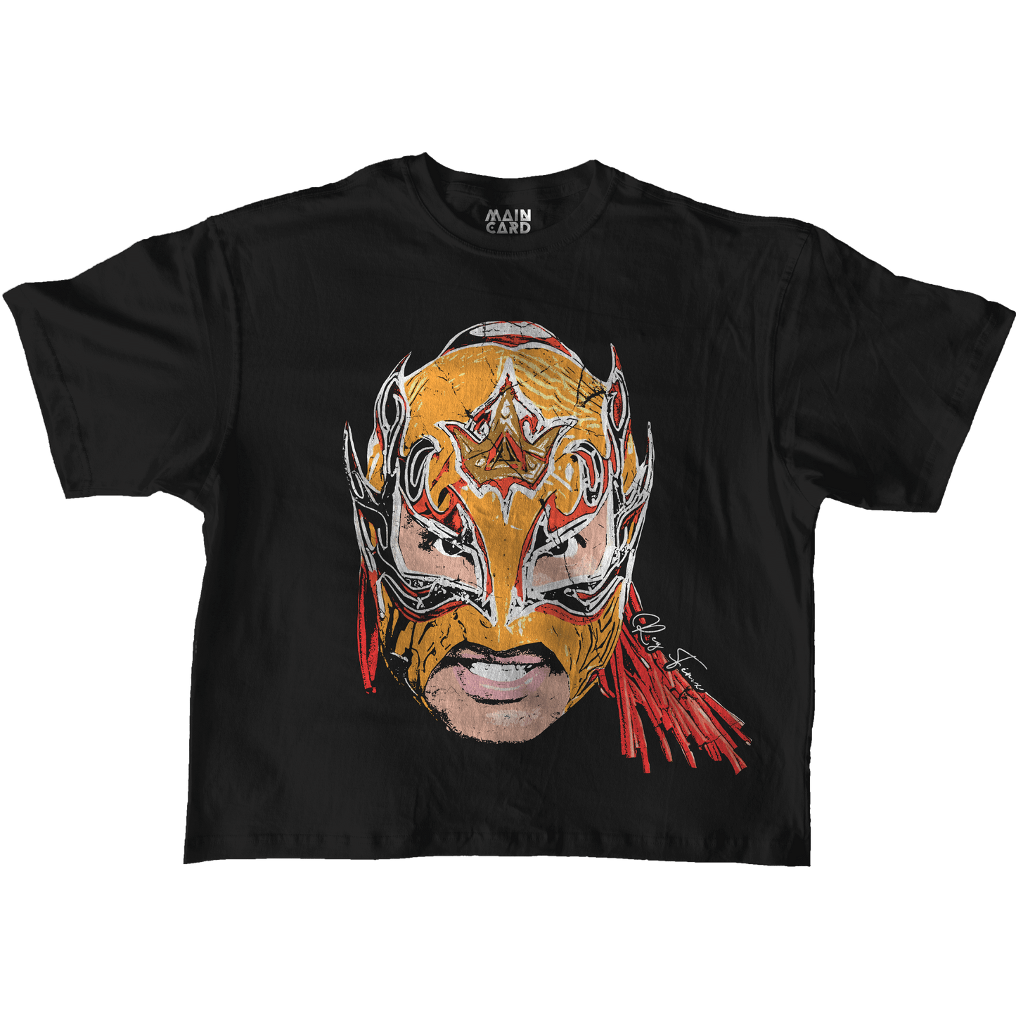 Playera Oversize Rey Fénix Big Face