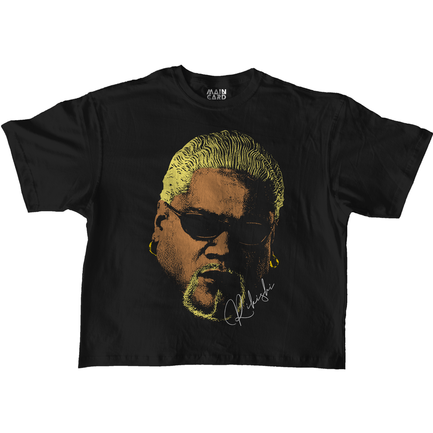 Playera Oversize Rikishi Big Face