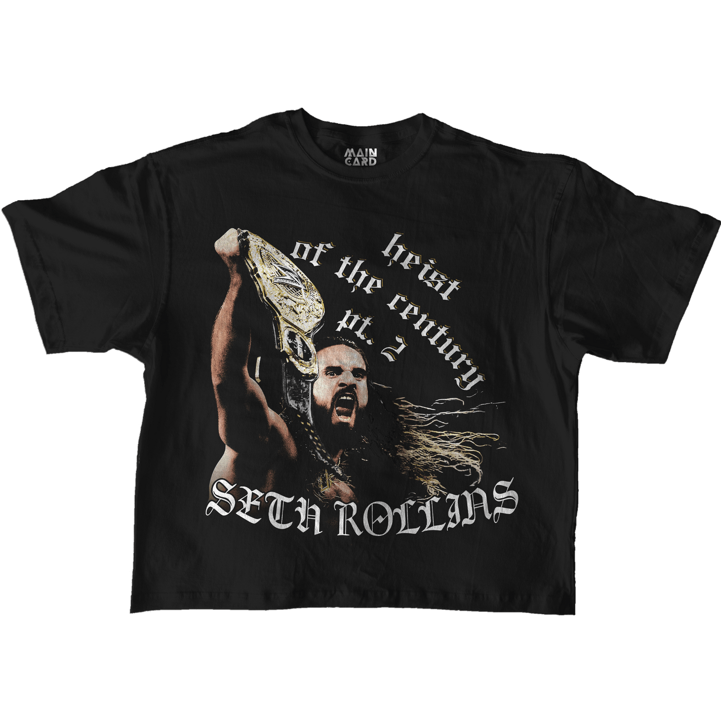 Playera Oversize Seth Rollins Heist of the Century II Rawline