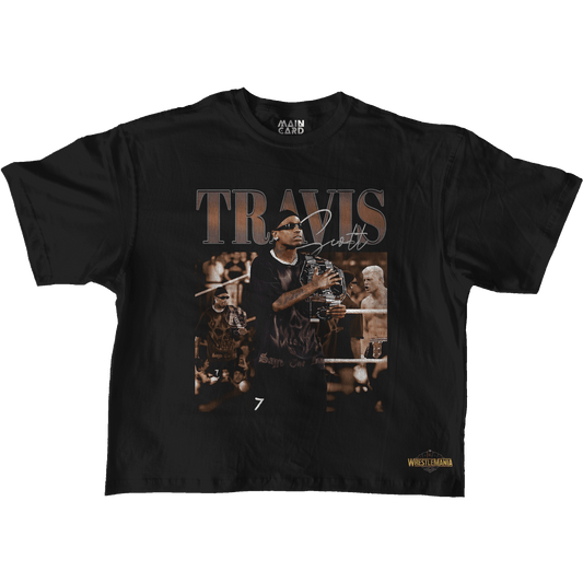 Playera Oversize Travis Scott WM 41 Stars