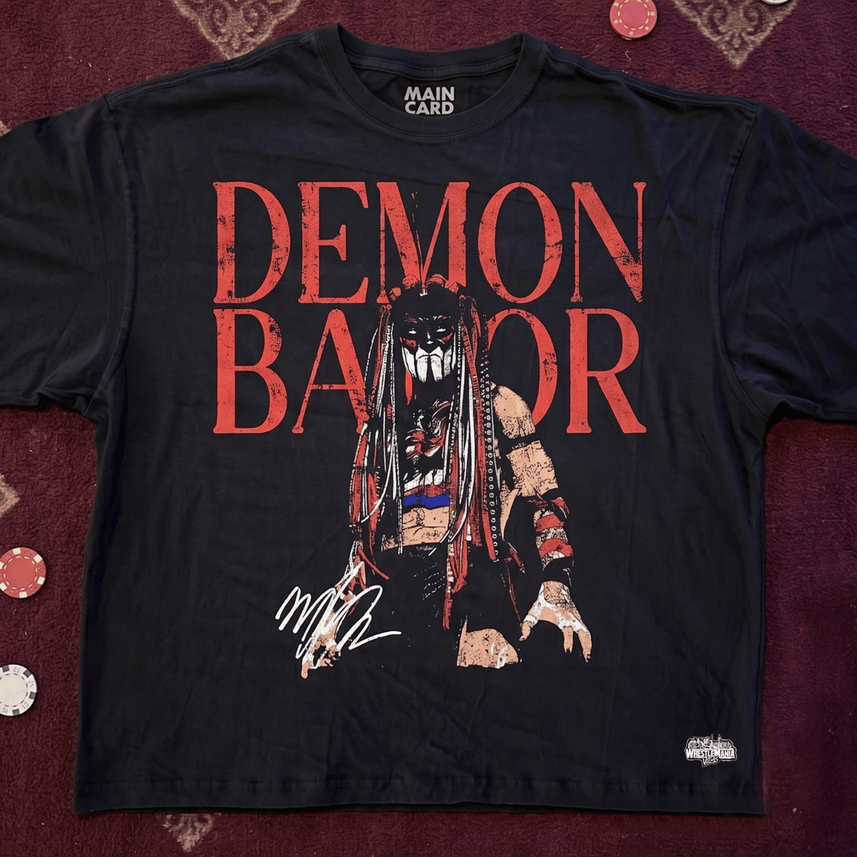 Playera Oversize Demon Balor WM 42 Stars LEGACY
