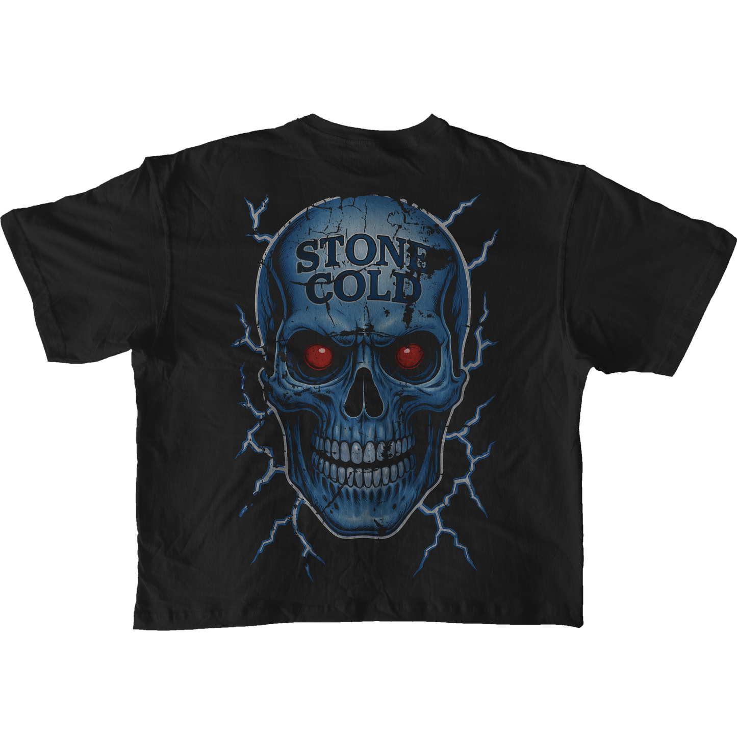 Playera Oversize Stone Cold Steve Austin Skull