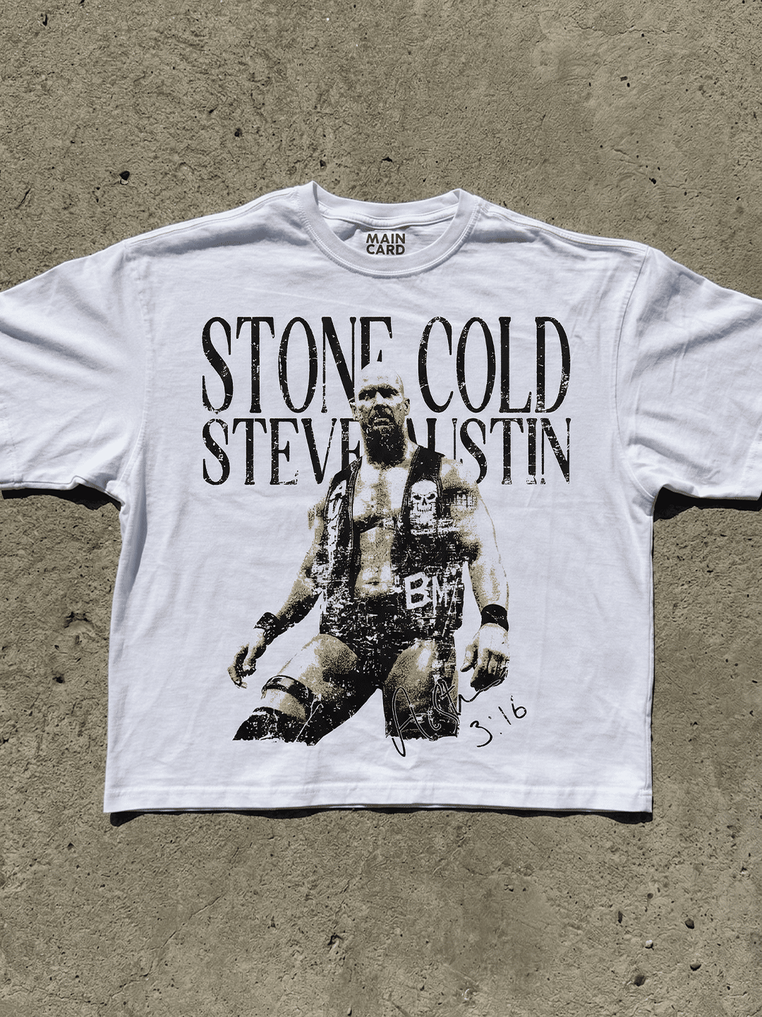 Playera Oversize Stone Cold Steve Austin Legacy
