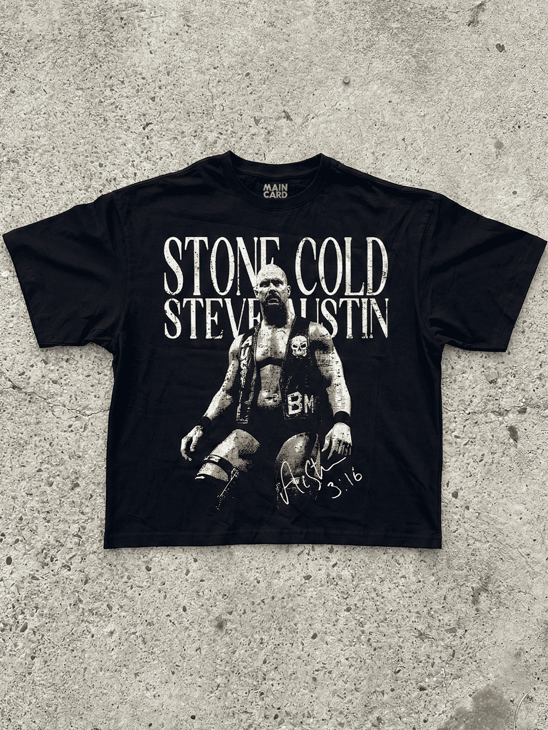Playera Oversize Stone Cold Steve Austin Legacy