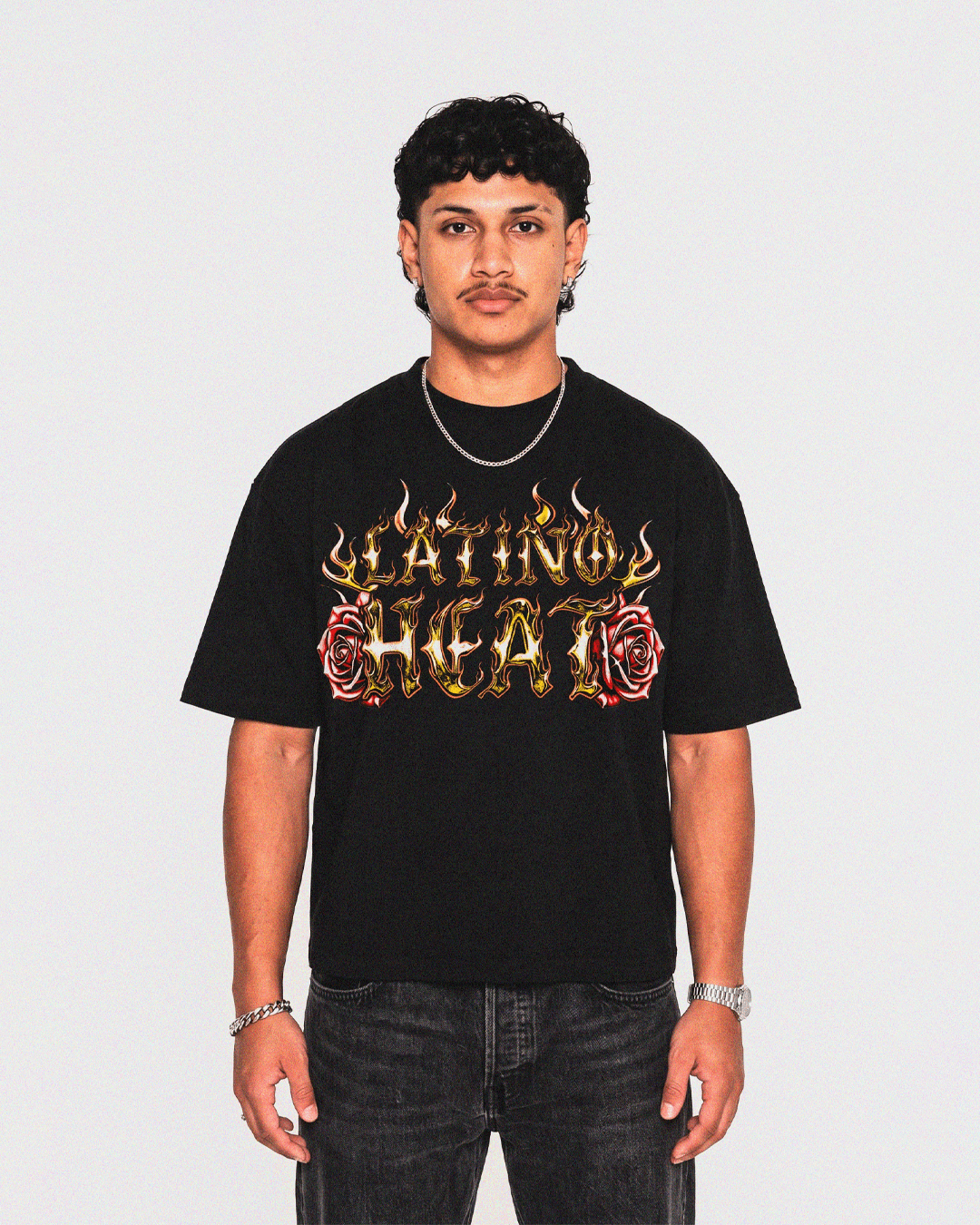 Playera Oversize Eddie Guerrero Latino Heat