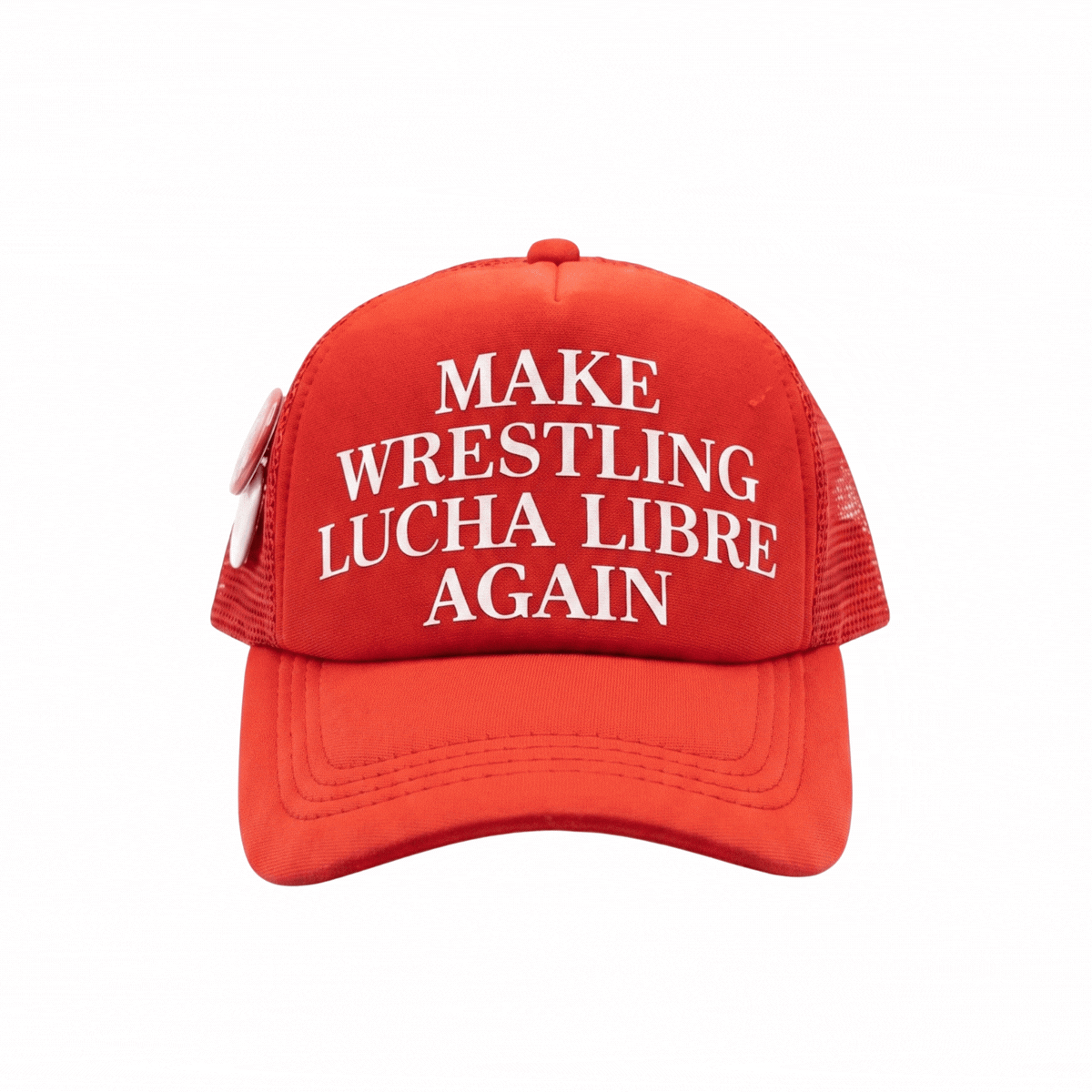 Trucker Hat "Make Wrestling Lucha Libre Again" - Rojo