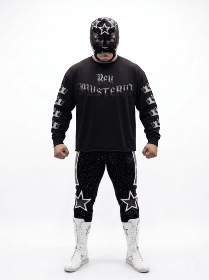Playera Cropped Manga Larga Rey Mysterio Rebels